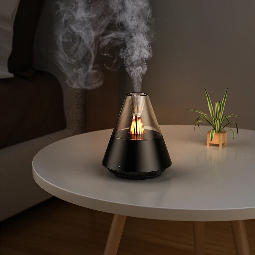 ZenMist | USB Aroma Diffusor & Luftbefeuchter mit Warmlicht