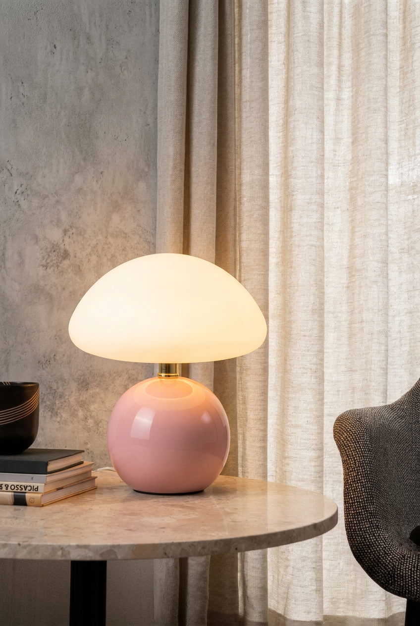 Lunora | Elegante Pilz Tischlampe