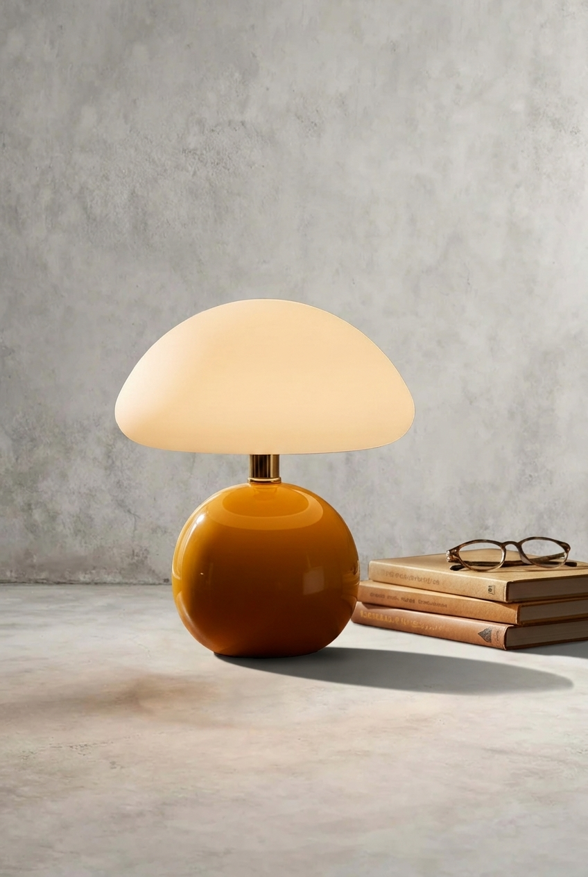 Lunora | Elegante Pilz Tischlampe