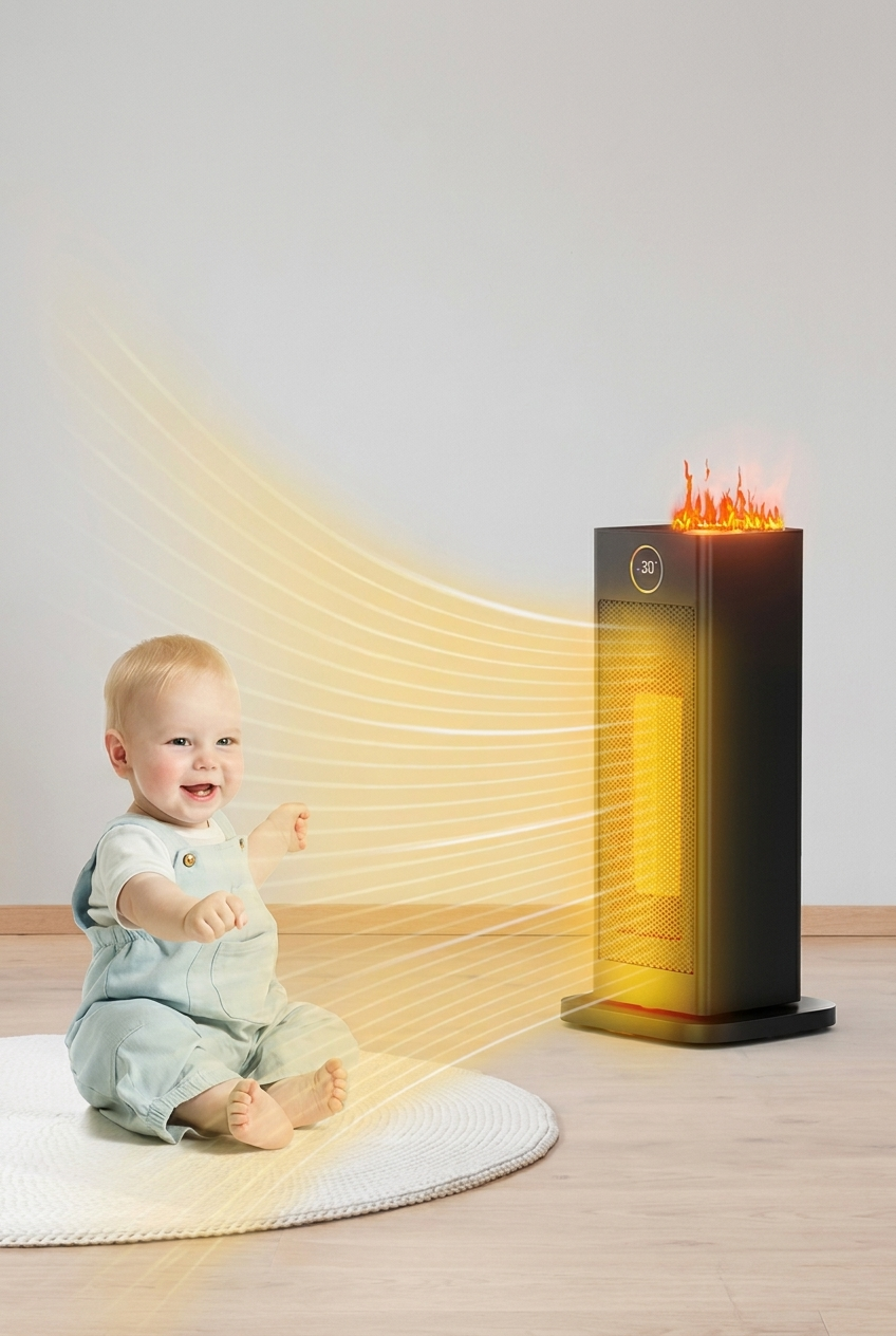 Thermora | 2-in-1 Keramik Heizlüfter 2000W